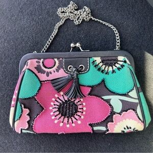 Isabella Fiore Floral Beaded Clutch‎
